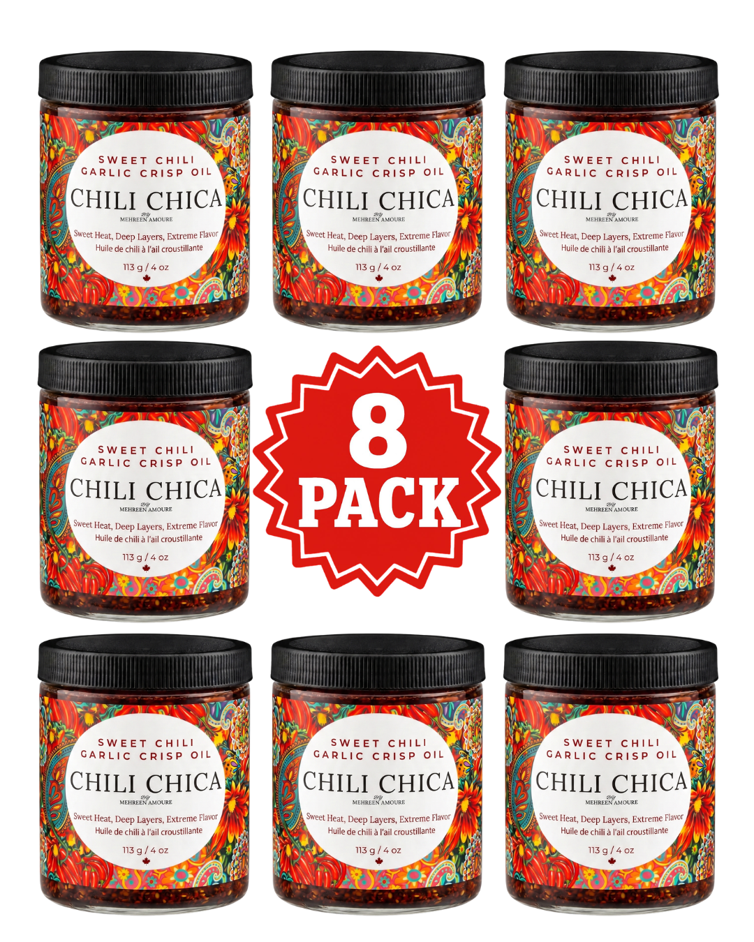 Chili Chica - Sweet Chili Garlic Crisp Oil