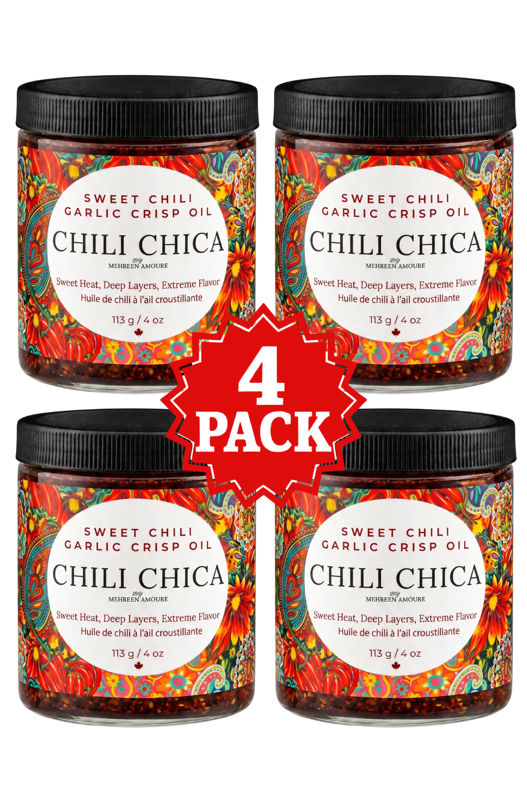 Chili Chica - Sweet Chili Garlic Crisp Oil